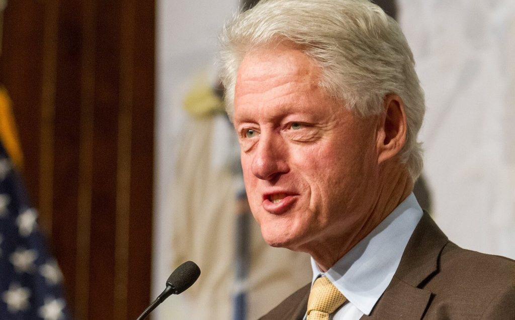 Image of Bill Clinton, the former President of the United States.