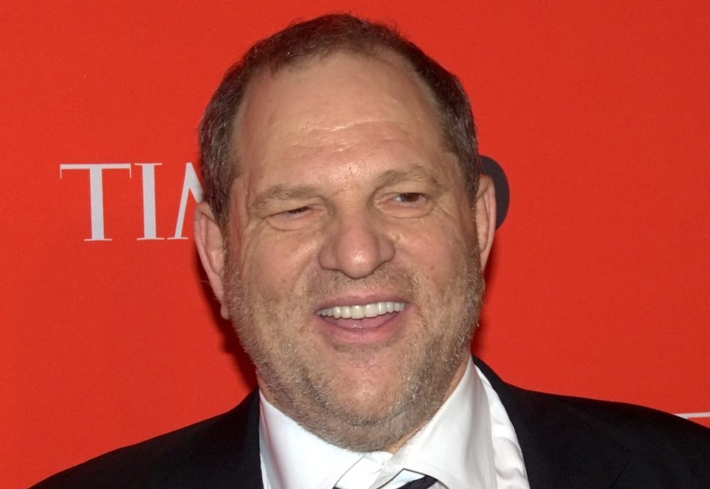 Image of Harvey Weinstein, a film producer.