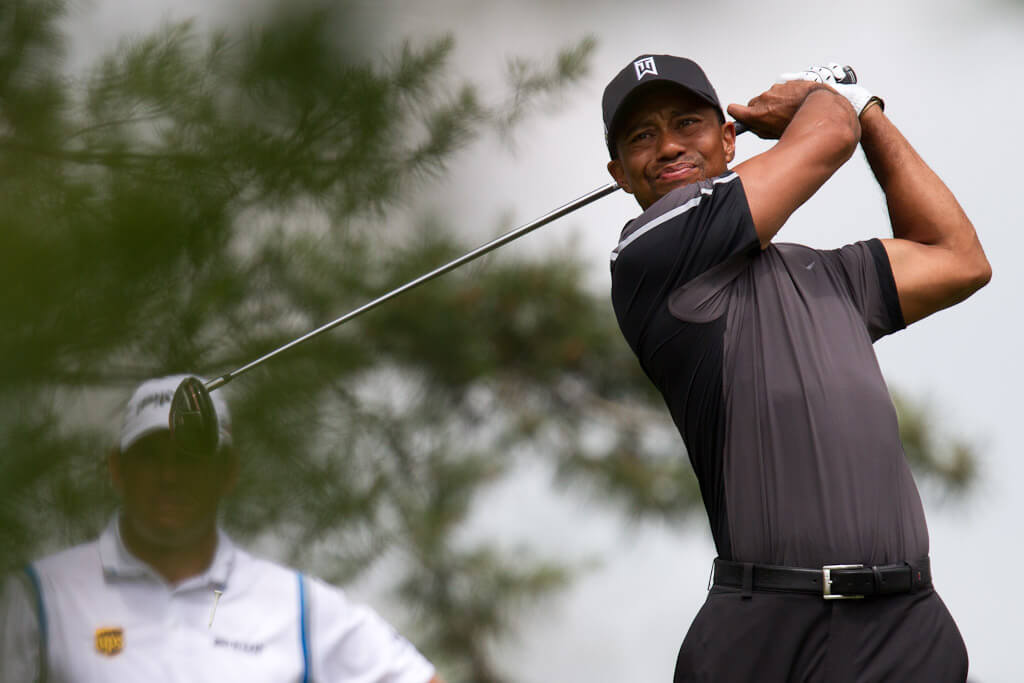 Image of Tiger Woods, a professional golfer.